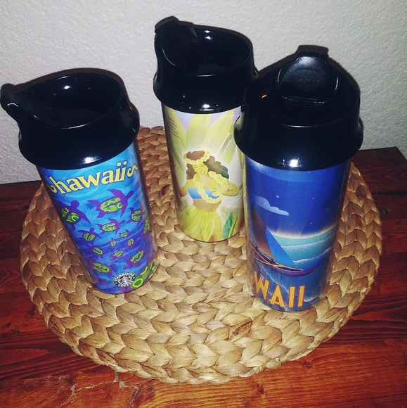 Vintage Starbucks Hawaiian tumblers - Picture 3 of 3